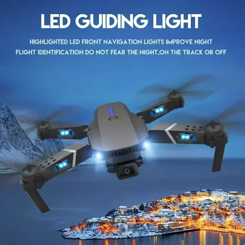 E88 Pro WIFI FPV Drone Wide An - đánh giá và giá Rc Helicopter Case